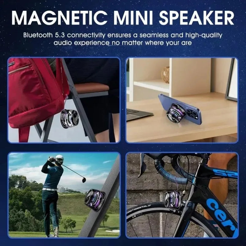 Magnetic Bluetooth Speakers